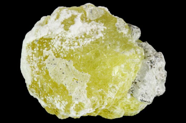 Lemon-Yellow Brucite - Balochistan, Pakistan #108024
